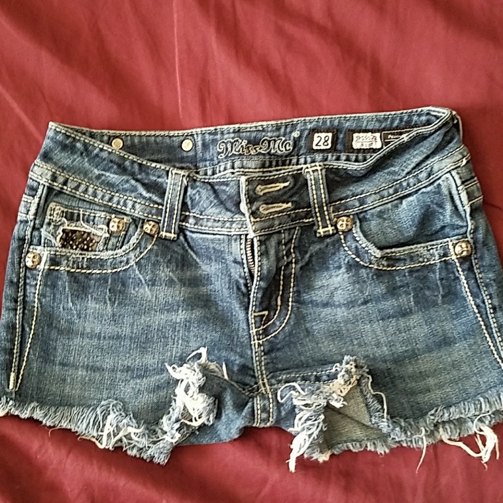 Miss Me demin shorts